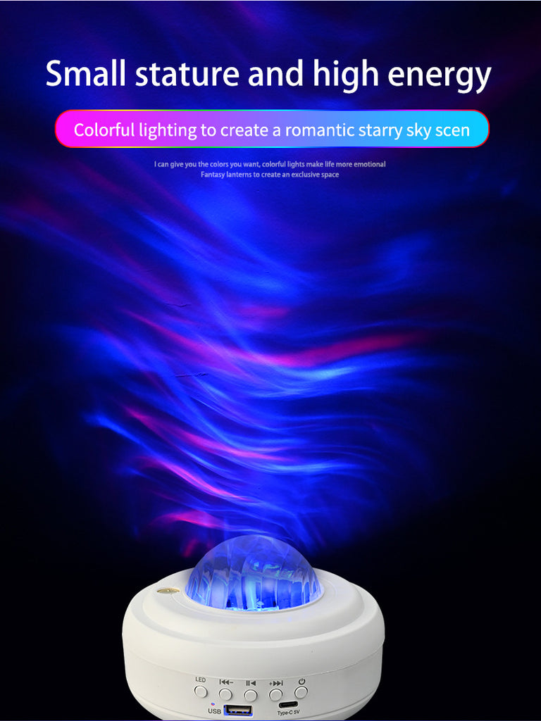 Galaxy Star Projector Bluetooth LED Night Light Starry Sky Projector Night Lamp Room Decor Kids Christmas Birthday Gift