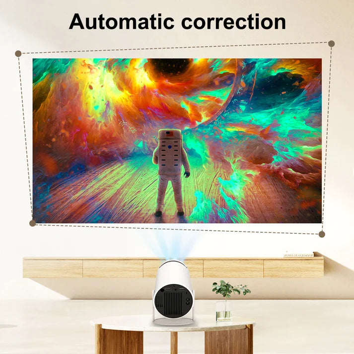 200'' Giant Screen Mini Round Projector