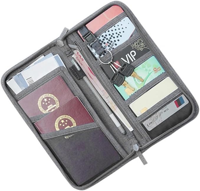 Travel Wallet Passport & Cards Organizer